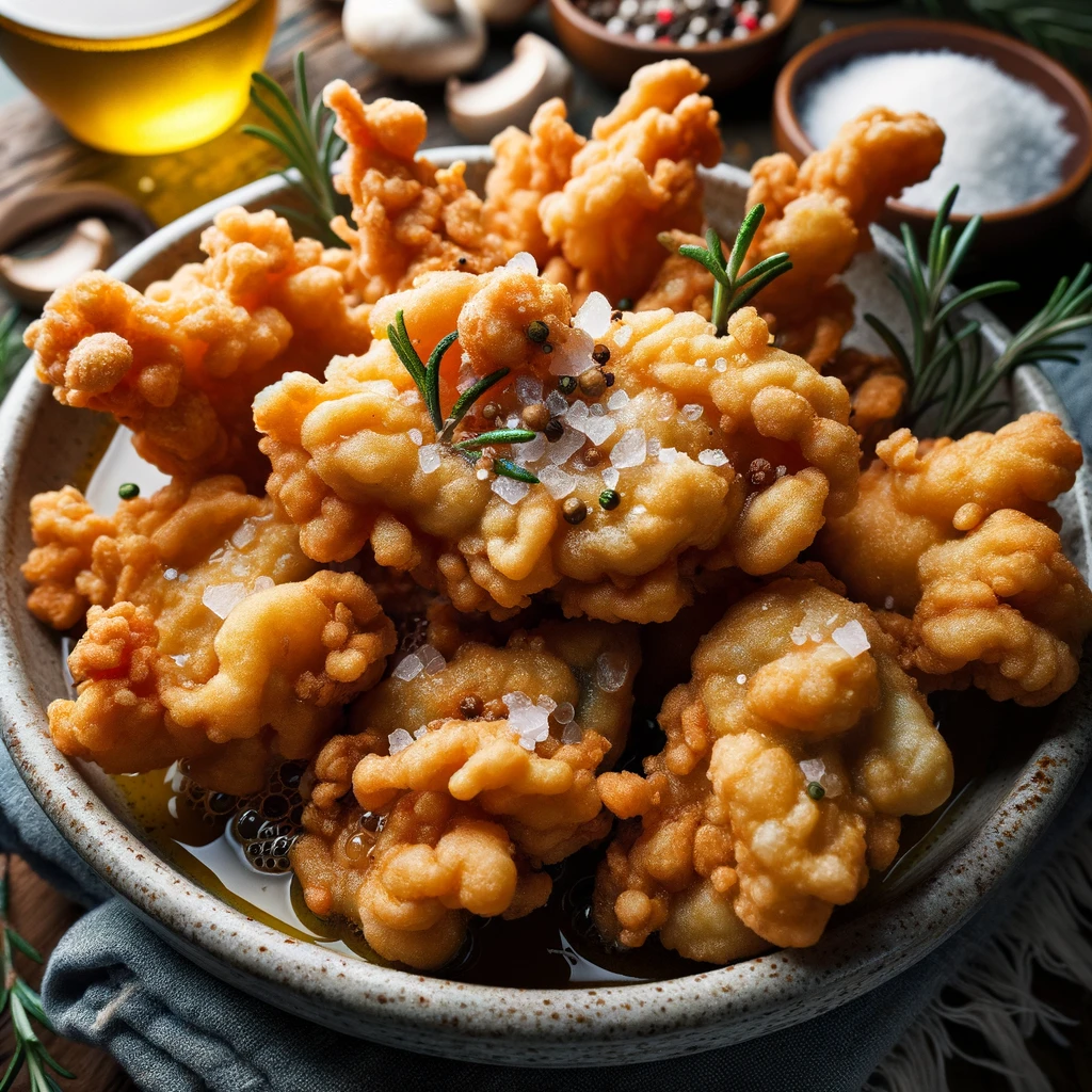 Backfisch im Bierteig