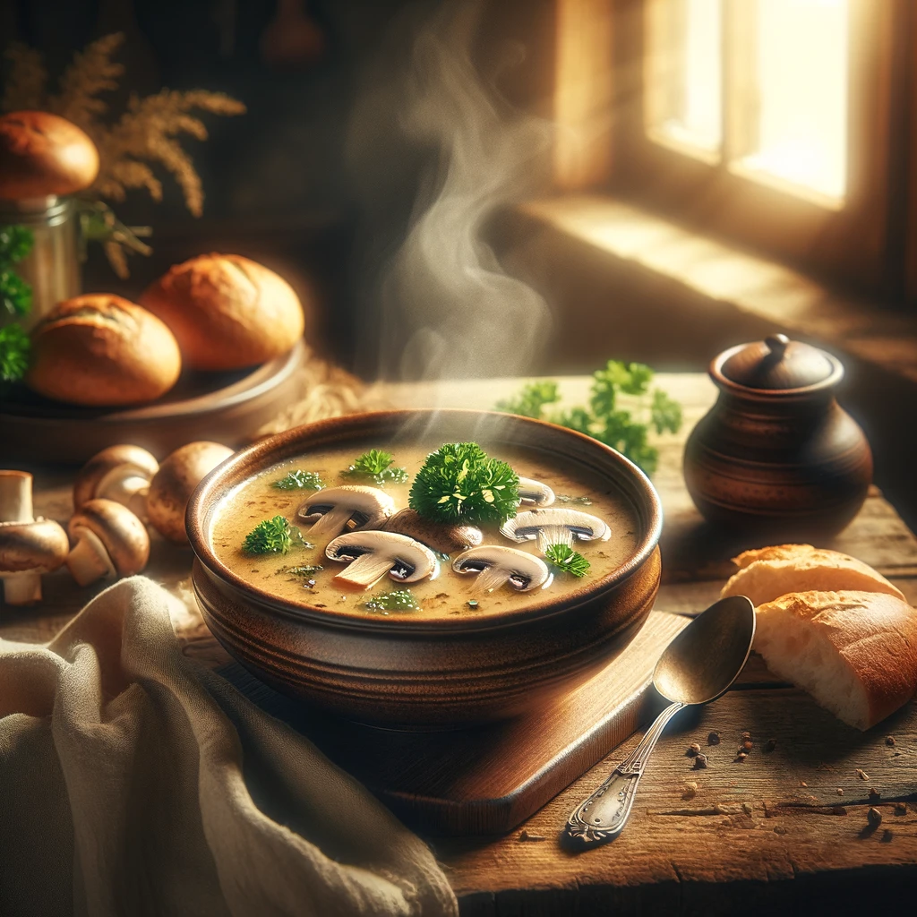 Ungarische Pilzsuppe